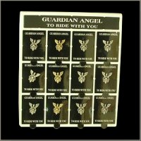 Guardian Angel All Silver Pin Point Of Purchase