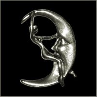 Moon Rider Pin