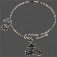 Jesus Rides w/ Me Bangle Bracelet