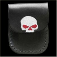 Red Eyed Skull Lighter Case