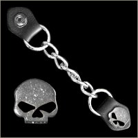 Ladies Half Skull Vest Extender w/ Black