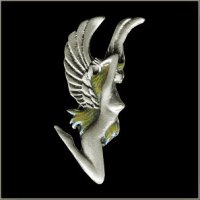 Blonde Goddess Pin