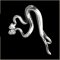 Two Snakes Pin