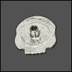 Back of decorative snap head