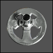 Back of decorative snap head