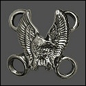Upturned Wings Eagle Side Lace Vest Extender